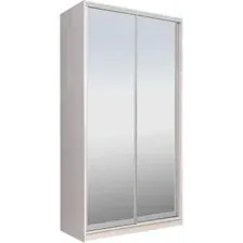 Шкаф-купе Рэйгрупп 120 YYX Elgon РГ-12.04 (ясень снежный/хром)