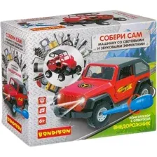 Конструктор Bondibon Собирай и Играй Внедорожник ВВ4156
