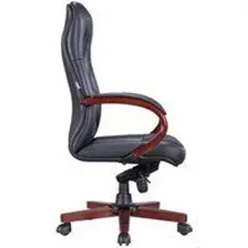 Офисное кресло Everprof Monaco Wood (экокожа, черный)