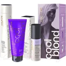 Набор косметики для волос Estel Haute Couture Luxury Cool Blond ШампуньМаскаСпрей  (300мл200мл100мл)