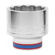 Головка торцевая двенадцатигранная 1" 75 мм KING TONY 833075M