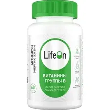 Мультивитаминный комплекс LifeON Витамины группы В (60 капсул)