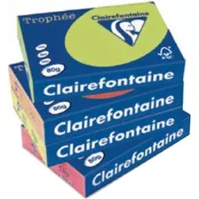 Офисная бумага Clairefontaine Trophee пастель A4 80 г/кв.м 500 л (светло-зеленый)
