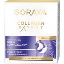 SORAYA COLLAGEN EXPERT Оживляющий дневной и ночной увлажняющий крем, 50 мл