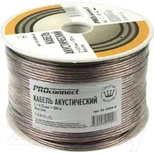 Кабель PROconnect 01-6204-6 (прозрачный, Blueline, 100м)