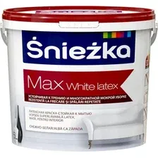 Краска Sniezka Max White Latex 5 л (белоснежный)