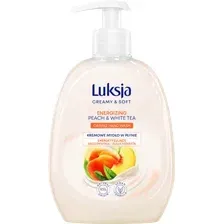 Мыло жидкое Luksja Персик и белый чай с дозатором (500мл)
