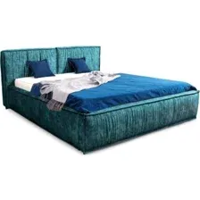 Кровать Мебельград Чикаго 140x200 (аликанте изумруд)