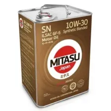 Моторное масло Mitasu MJ-121-6 10W-30 6л
