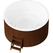 Купель PolarSpa Comfort Family термососна 220 Cold (темный, с аэромассажем и хромотерапией)