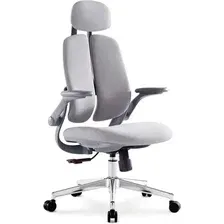 Офисное кресло SitUp Kwin Grey Chrome (ткань Grey/Grey)