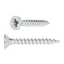 Шуруп Starfix Универсальный 3.5х50 / SMC3-52630-500 (500шт, оцинкованный, белый)