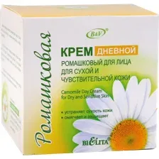 Крем для лица БЕЛИТА Ромашка, для сухой и чувствительной кожи, дневной, 50 мл