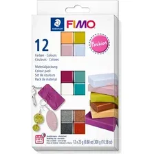 Полимерная глина Fimo Soft Fashion Colours 8023 C12-5 (12x25 г)
