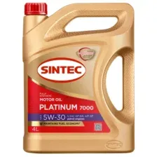 Моторное масло Sintec Platinum 7000 5W-30 ILSAC GF-6A API SP 4л