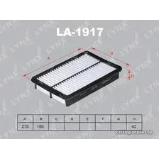 Воздушный фильтр LynxAuto LA1917