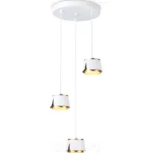 Люстра Ambrella Techno Spot TN71249/3 WH/GD (белый/золото)