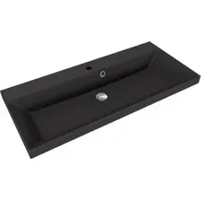 Умывальник Symbolite Asti 100x45 (кварц, антрацит)
