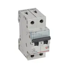 Автоматический выключатель LEGRAND TX3 2P 6A В 6кA (403983)