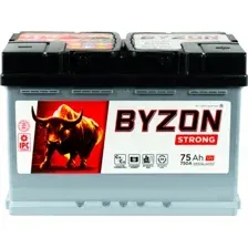 Автомобильный аккумулятор BYZON R+ (75 А/ч)