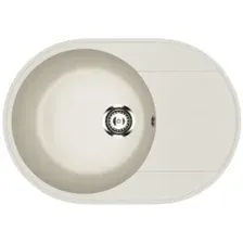Кухонная мойка Practik PR-M 610-001 (белый камень)