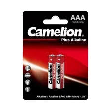 Батарейка AAA CAMELION Micro 1,5 V алкалиновая 2 штуки