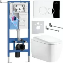 Унитаз с инсталляцией 6 в 1 Roxen StounFix Dual Fresh 968509