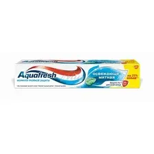 Aquafresh паста зубная 125 мл  Освежающе-Мятная