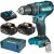 Ударная дрель-шуруповерт Makita DHP485RTJ (с 2-мя АКБ 5 Ач, кейс)
