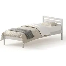 Кровать Домаклево Лето 80x200+Н2 (белый)