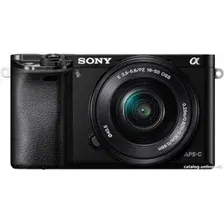 Беззеркальный фотоаппарат Sony Alpha a6000 Kit 16-50mm (черный)