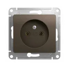 Розетка Schneider Electric Glossa GSL000841 (шоколад)