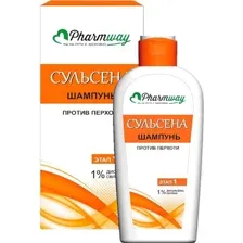 Pharmway СУЛЬСЕНА шампунь против перхоти 1% 150мл