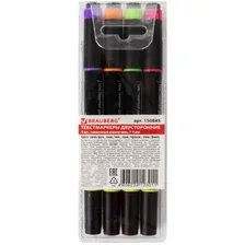 Текстовыделитель BRAUBERG 150845 (4 шт)