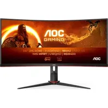 Игровой монитор AOC CU34G2X/BK
