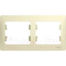 Рамка для выключателей и розеток Systeme (Schneider) Electric Glossa GSL000202