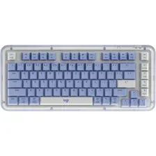Клавиатура Logitech Alto Keys K75M 920-013301 (голубой, с кириллицей)