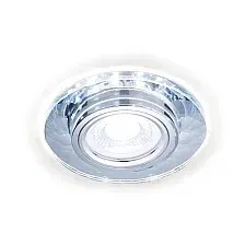 Точечный светильник Ambrella light S211 CL WH (хром/прозрачный)