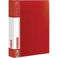 Папка для бумаг BRAUBERG 221793 (красный)