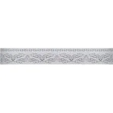 Карниз для штор LEGRAND Прима с поворотами 2.8м / 58 075 676 (белый/хром)