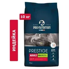 Корм для домашних животных Flatazor Prestige Adult Multi Cat (Птица и овощи) для кошек 10 кг 8301009
