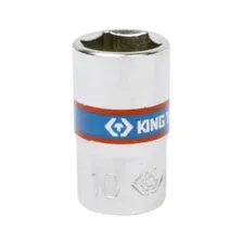 Головка торцевая шестигранная 1/4" 10 мм KING TONY 233510M
