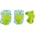 Комплект защиты Tech Team Safe Fit Kids 1.0 NN011966 (M, зеленый)