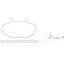 Тормозные колодки Patron PBP701