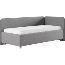 Кровать-тахта Сонум Capri R 90x200 (кашемир светло-серый)