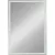Континент Зеркало Mercury Led 70x100 (датчик движения)