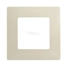 Рамка Legrand ETIKA 672511, слоновая кость