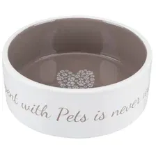 Миска "TRIXIE" для собак, "Pets Home", 0,3л/12см, керамика