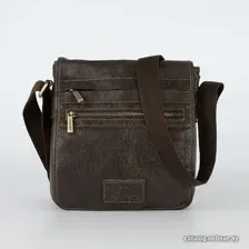 Сумка для ноутбука Poshete 253-01263-26-DBW (коричневый)