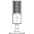 Проводной микрофон Razer Seiren X Mercury White